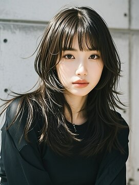 エイチ ウルフカット 大阪梅田(811) 50代ショートベリーショート成人式クラゲヘアマッシュウルフ