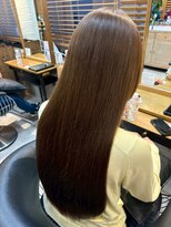 ヘアリゾート粋 トゥジュ 池袋東口店(tujuh)&nbsp;艶髪/ロングストレート/髪質改善/ブラウン
