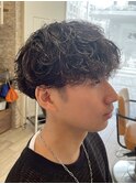 横須賀中央メンズカットメンズパーマ波巻きパーマツイストパーマ