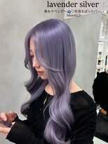 ベレーザ 渋谷(BELEZA)&nbsp;18152ネイビーブルーアンブレラカラーセミロングレイヤー