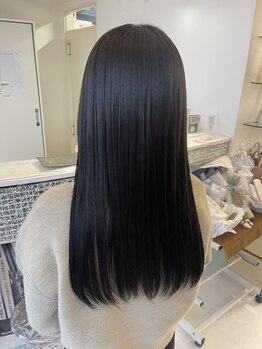 ドロップの写真/【津山】ダメージレス髪質改善ストレートで叶える！憧れの地毛風髪質改善ストレートで理想の髪へ☆