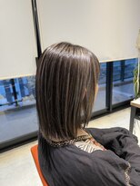 シオ 流山おおたかの森(Sio)&nbsp;透け感ハイライト外ハネボブ