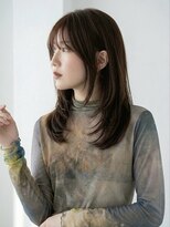 キビト(kibito)&nbsp;セミロングレイヤーカットワンカール曙橋若松河田20代30代40代