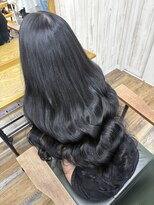 ヘアスタジオワン 藤沢店(HAIR STUDIO ONE)&nbsp;黒髪スーパーロングエクステ