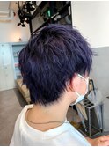 メンズショート/バイオレットカラー