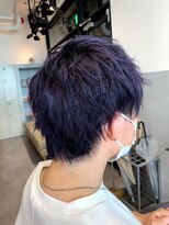 アルメリアメンズ(Arumeria Men's) メンズショート/バイオレットカラー