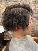縦落ちスパイラルパーマ