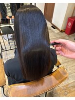 セットアップ 岡山北長瀬店(SET-UP) 髪質改善ダークブルーワンホンレイヤー