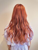 アース 酒田店(HAIR&MAKE EARTH)&nbsp;夏にピッタリピンクオレンジヘア！