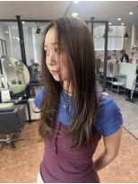 グラム 岡崎南店(gram) レイヤーカット/海外風レイヤー/アッシュブラウン