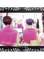 ドレス21&nbsp;編み込みお花