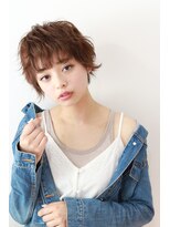 e.m.a プレミアムビューティーサロン 栄駅店(e.m.a PREMIUM BEAUTY SALON)&nbsp;こなれカジュアルショート/マニッシュショート