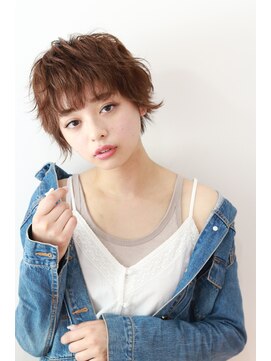 e.m.a プレミアムビューティーサロン 栄駅店(e.m.a PREMIUM BEAUTY SALON) こなれカジュアルショート/マニッシュショート
