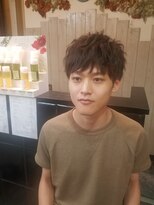 クオヴァディス(Quo VADIS) マッシュショートパーマ