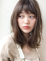 アグ ヘアー ティサーク 調布店(Agu hair ttysark) くせ毛風無造作セミディ×フォギーベージュ
