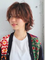 オーサム(AWESOME)&nbsp;《AWESOME》ショートウルフ×ピンクヴァイオレット♪