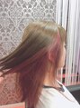 ヘアーホスピタル アヌーチカ 西八王子店(HAIR HOSPITAL ANOUCHICA) ビビッドなインナーカラーも大人気♪