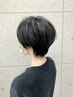 【髪も頭皮もスッキリ◎】　カット+AujuaW炭酸ショートスパ ￥8250