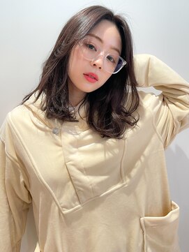 マイラ 銀座(myla) 【田村】大人可愛い小顔モテ髪黒髮エアリーミディ20代30代40代