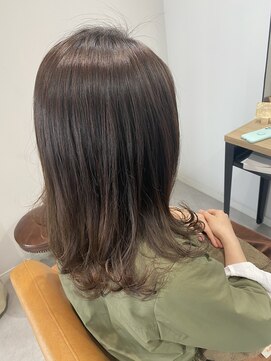 テラスヘア 新潟駅南(TERRACE hair) ダメージレスカラーで艶髪ベージュ(^^)