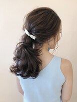 ヘアアンドメイクジップ恵比寿 (Hair＆Make ZIP)&nbsp;サマースタイルポニーテール　ヘアセット