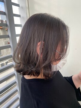 ジーナ 博多(Zina) 【Zina】Aラインボブ/マロンベージュ/透明感/20代30代40代