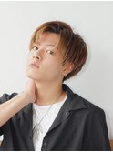 骨格診断ウェーブ/韓流アップバングツーブロックマッシュ