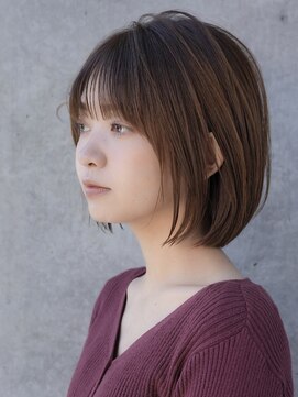 エインアンリー 表参道(AIN.ANLY.) 前髪あり小顔大人ボブ20代30代40代【AIN.表参道】川原大地