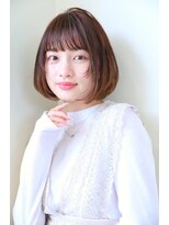 ハピネス クローバー 学園前店(Happiness CLOVER)&nbsp;大人可愛い　タンバルモリ　透明感カラー　小顔カット