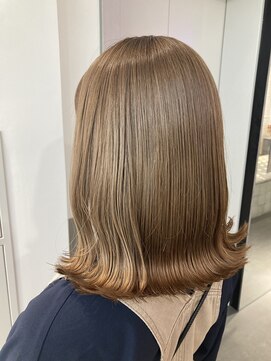 ゲーム 原宿店(GAME) ミルクティーベージュ/ダブルカラー/ケアブリーチ/髪質改善/原宿