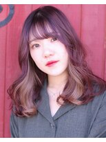 アイエムケイ(IMK)&nbsp;ピンクパープル&ミルクティーインナー