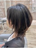 ウルフカット【上岡茉央】