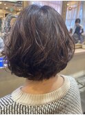 ショートスタイル デジタルパーマ