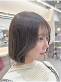 新宿で叶う韓国風ボブスタイル