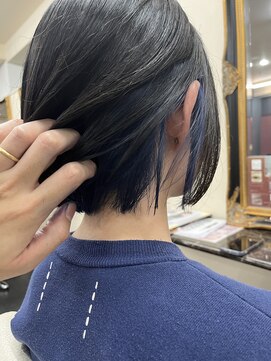 アイズ 渋沢(AIZU) インナーカラー/ブリーチ/イヤリングカラー/オージュア