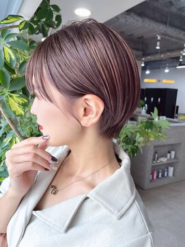 フラッグ 九大学研都市店(Flag) 髪質改善カラーブリーチ縮毛矯正酸性ストレートショートカット