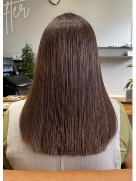 ルスリー 宇都宮店(Lsurii) 髪質改善カラー