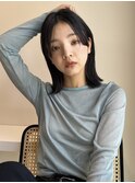 ２０代３０代４０代大人可愛いクビレイヤーミディアム