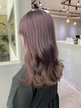 アンルポン 梅田(un le pont) 【un le pont梅田】ラベンダーピンクカラー