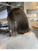 切りっぱなしボブ