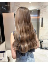 リリー(Lilley) 【lilley 稲永麻衣】エクステ+ダブルカラー+ロングヘア+韓国ヘア