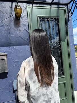 ヘアー ドレッサー ティカ(Hair Dresser TiCA) 毛先にデザインを入れてnewヘアー