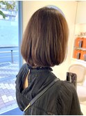 まるみ大人ボブ柔らかい質感が人気赤羽カットが上手い美容室