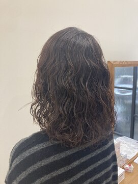 レナークルグラン(LENAHC Le grand) 縦落ちウェーブ スタイル