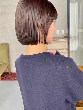 カイコヘアーアンドアートスタジオ(kaiko hair&art studio) ボブヘア/ナチュラルブラウン/ショート/髪質改善トリートメント