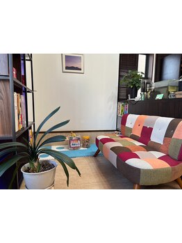 お子様連れのママもパパも通いやすいキッズスペースあり◎いつまでも若々しくオシャレなstyleを楽しむ☆