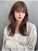 イメチェン/フェミニンロング/似合わせカット/美髪/ワイドバング