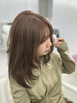 エヌアイ オモテサンドウ(ni omotesando) まろやかブラウン♪ 透明感抜群！ 明るめブラウン