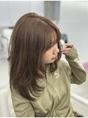 まろやかブラウン♪ 透明感抜群! 明るめブラウン