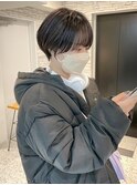 ショートヘア/ボブ/可愛い丸み/簡単スタイリング/20代30代